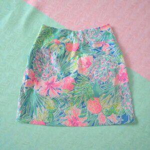 LILLY PULITZER Luxletic Floral Active Tennis Pickleball Skort Size 00